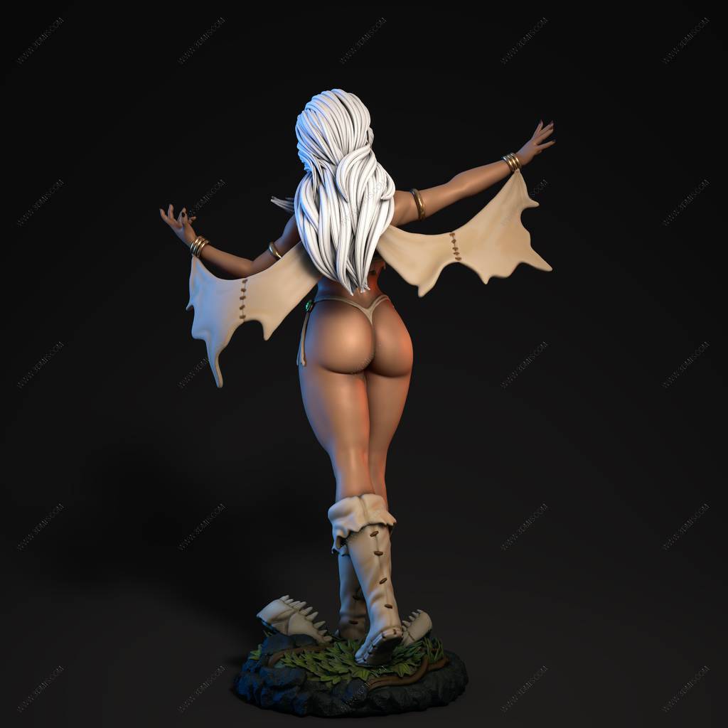 P站图纸印象馆 ABE3D 漫威 蛮荒之地 暴风女 ABE3D 漫威 蛮荒之地 暴风女