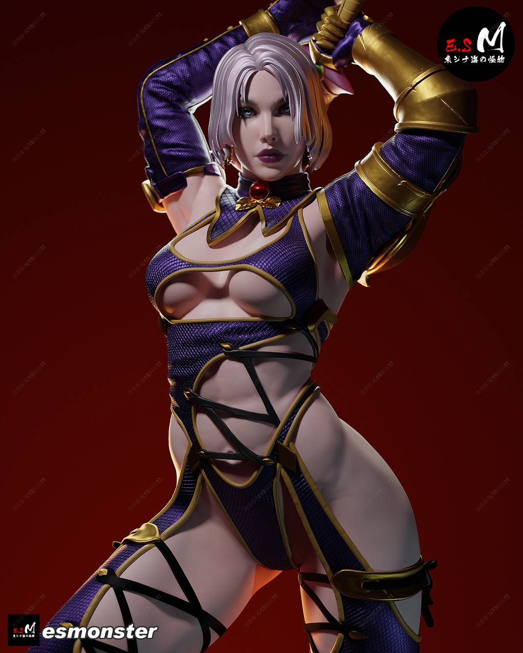 P站图纸印象馆 ESMonster 灵魂能力 艾薇 ESMonster 灵魂能力 艾薇