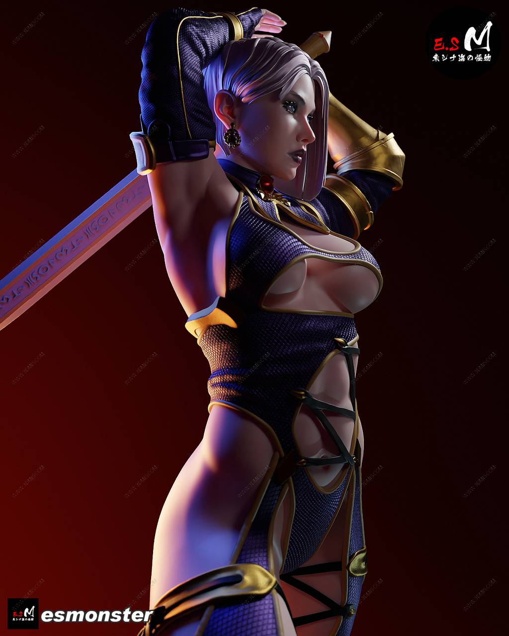 P站图纸印象馆 ESMonster 灵魂能力 艾薇 ESMonster 灵魂能力 艾薇