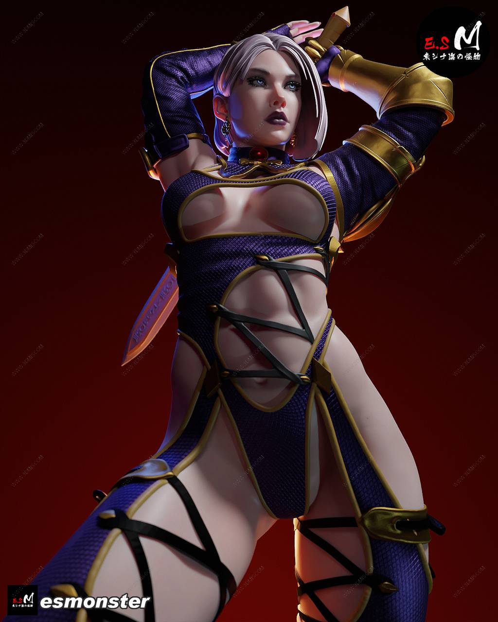 P站图纸印象馆 ESMonster 灵魂能力 艾薇 ESMonster 灵魂能力 艾薇