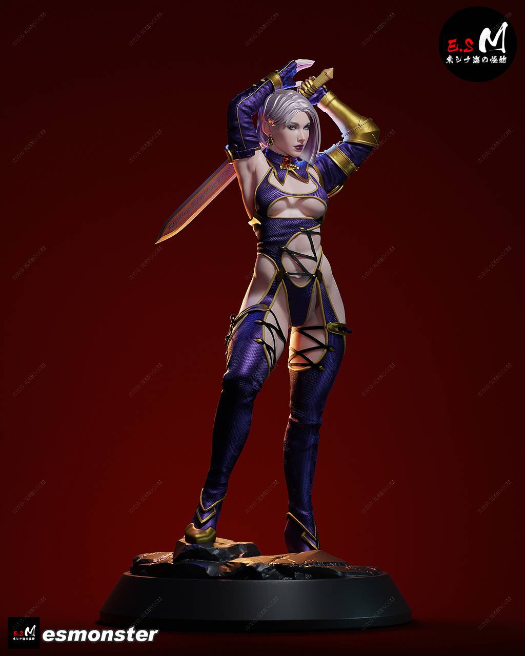 P站图纸印象馆 ESMonster 灵魂能力 艾薇 ESMonster 灵魂能力 艾薇