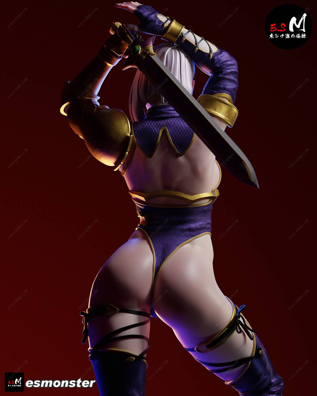 P站图纸印象馆 ESMonster 灵魂能力 艾薇 ESMonster 灵魂能力 艾薇