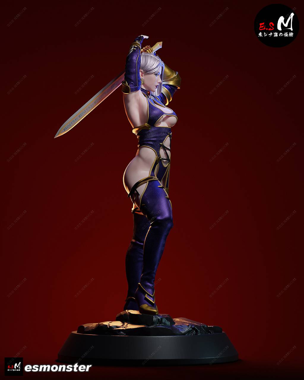 P站图纸印象馆 ESMonster 灵魂能力 艾薇 ESMonster 灵魂能力 艾薇