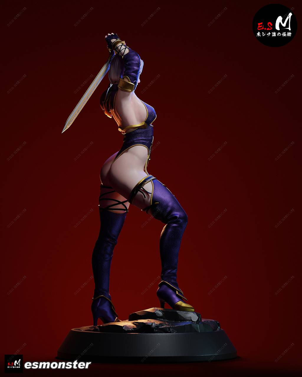 P站图纸印象馆 ESMonster 灵魂能力 艾薇 ESMonster 灵魂能力 艾薇