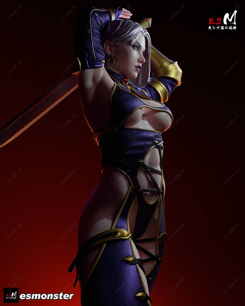 P站图纸印象馆 ESMonster 灵魂能力 艾薇 ESMonster 灵魂能力 艾薇