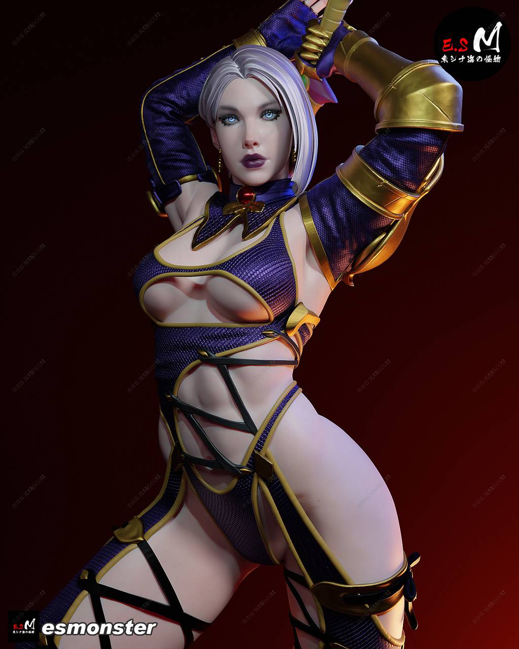 P站图纸印象馆 ESMonster 灵魂能力 艾薇 ESMonster 灵魂能力 艾薇