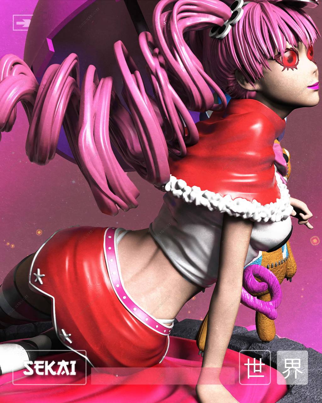 P站图纸印象馆 Sekai 海贼王 佩罗娜 Sekai 海贼王 佩罗娜