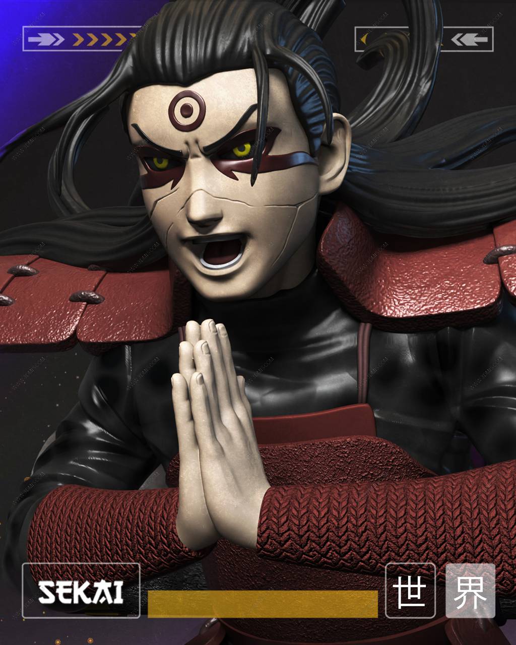 P站图纸印象馆 Sekai 火影忍者 千手柱间 Sekai 火影忍者 千手柱间