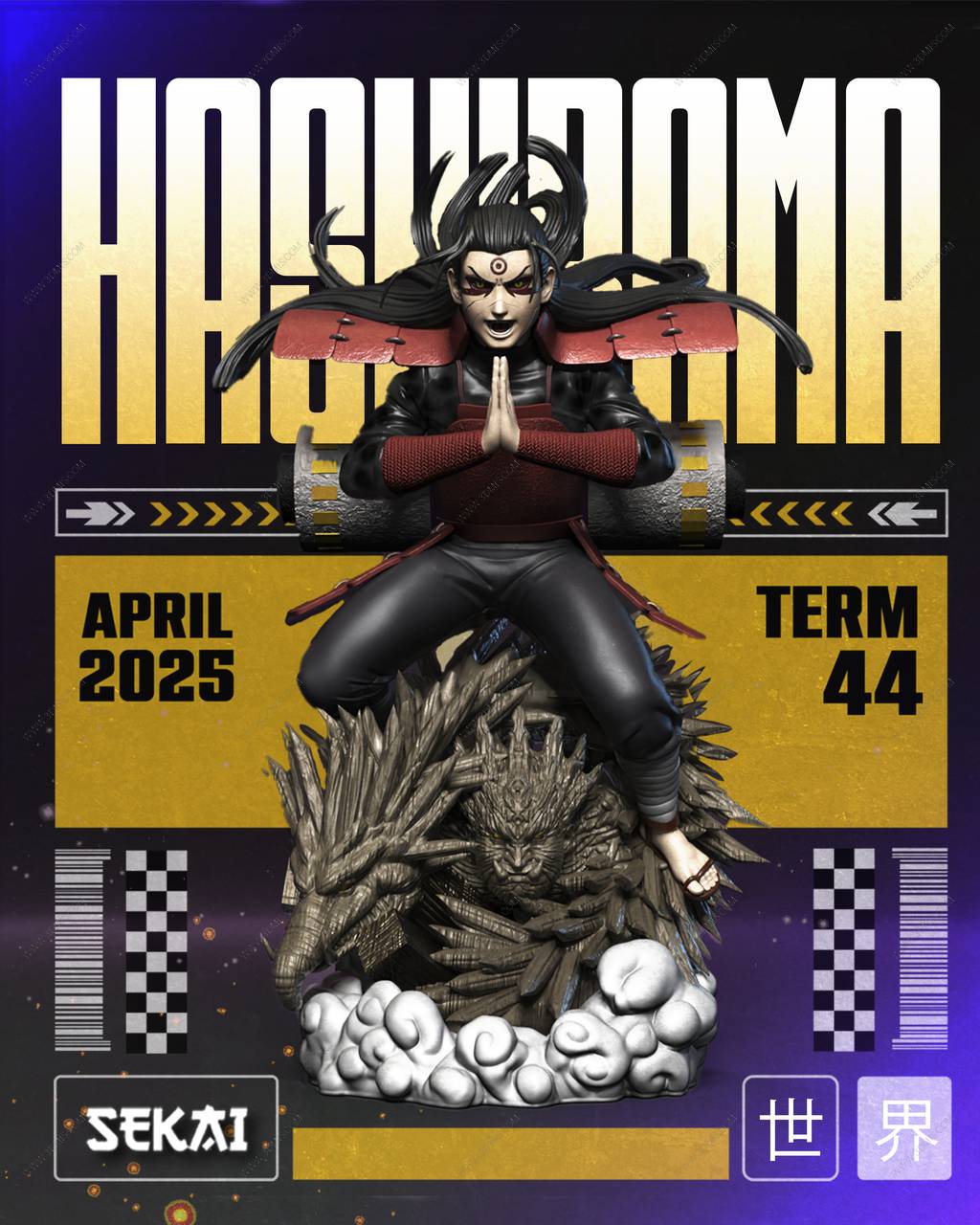 P站图纸印象馆 Sekai 火影忍者 千手柱间 Sekai 火影忍者 千手柱间