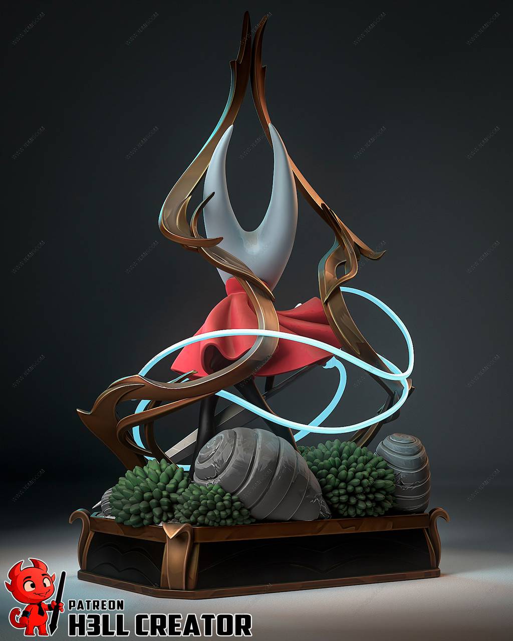 P站图纸印象馆 H3LL 空洞骑士 大黄蜂 H3LL 空洞骑士 大黄蜂