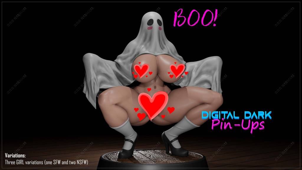 P站图纸印象馆 Digital Dark 幽灵娘 Digital Dark 幽灵娘