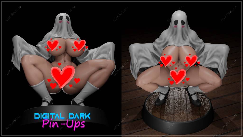 P站图纸印象馆 Digital Dark 幽灵娘 Digital Dark 幽灵娘