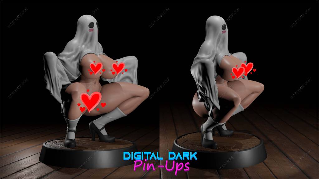 P站图纸印象馆 Digital Dark 幽灵娘 Digital Dark 幽灵娘