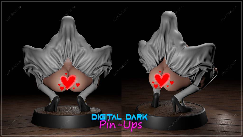 P站图纸印象馆 Digital Dark 幽灵娘 Digital Dark 幽灵娘