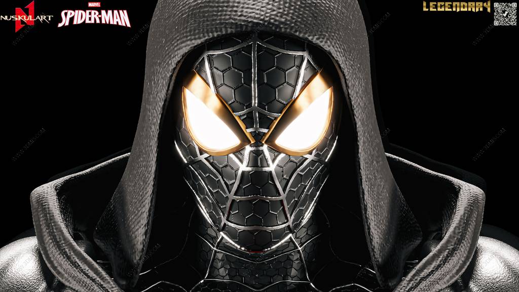 P站图纸印象馆 Nuskul Art 漫威 毒液版蜘蛛侠 Nuskul Art 漫威 毒液版蜘蛛侠