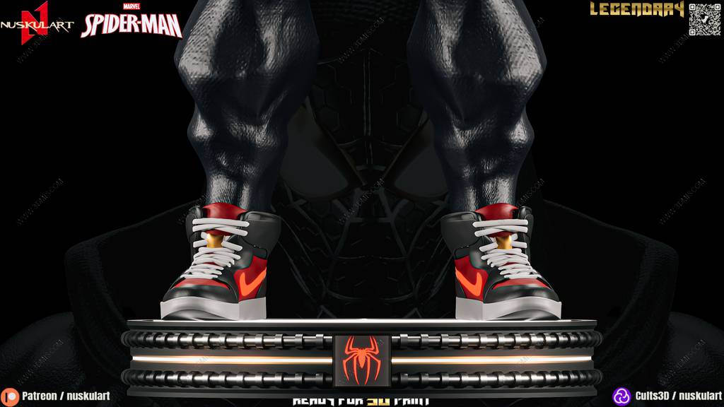 P站图纸印象馆 Nuskul Art 漫威 毒液版蜘蛛侠 Nuskul Art 漫威 毒液版蜘蛛侠