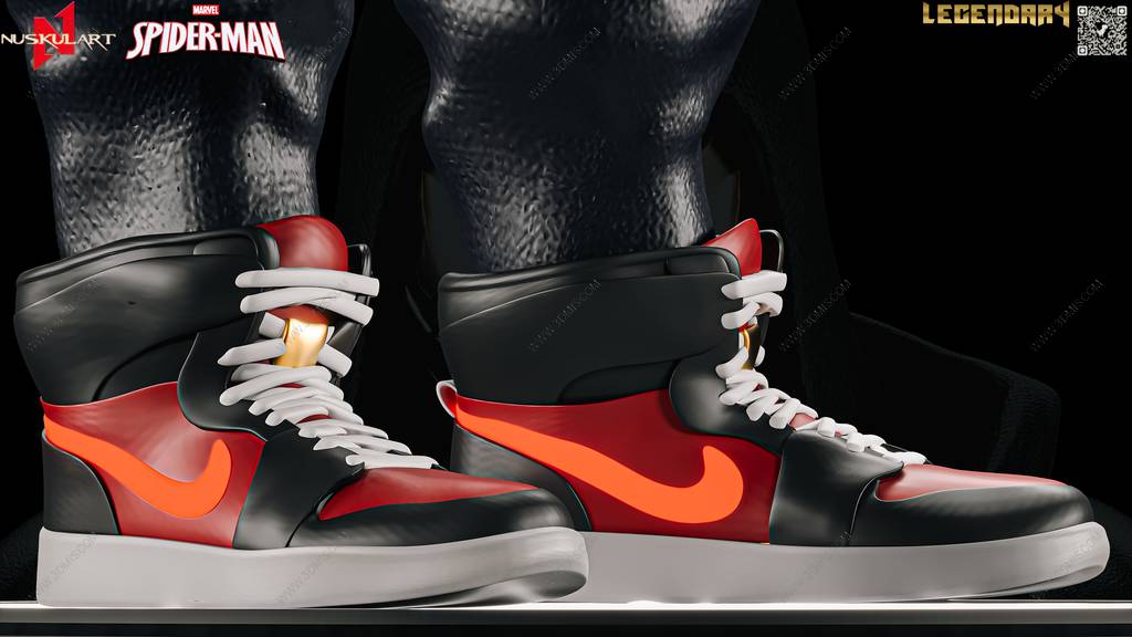 P站图纸印象馆 Nuskul Art 漫威 毒液版蜘蛛侠 Nuskul Art 漫威 毒液版蜘蛛侠