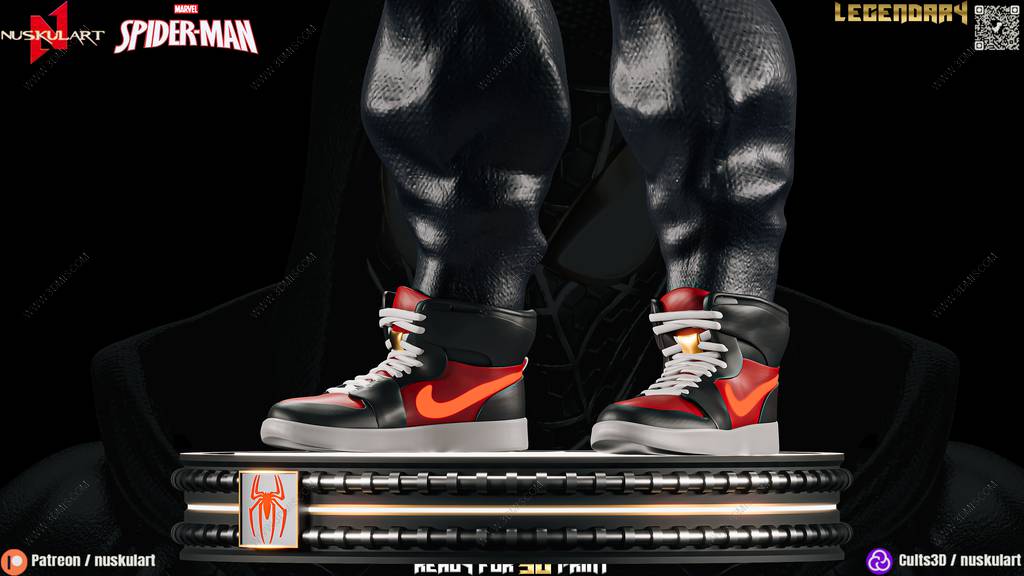 P站图纸印象馆 Nuskul Art 漫威 毒液版蜘蛛侠 Nuskul Art 漫威 毒液版蜘蛛侠