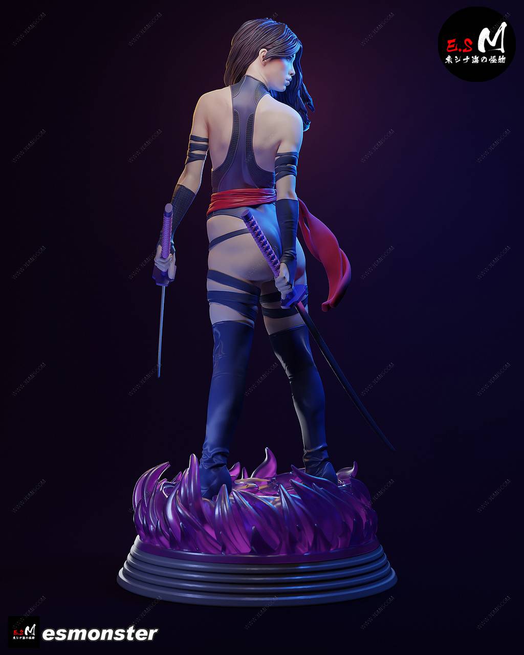 P站图纸印象馆 ESMonster 漫威 灵蝶 ESMonster 漫威 灵蝶