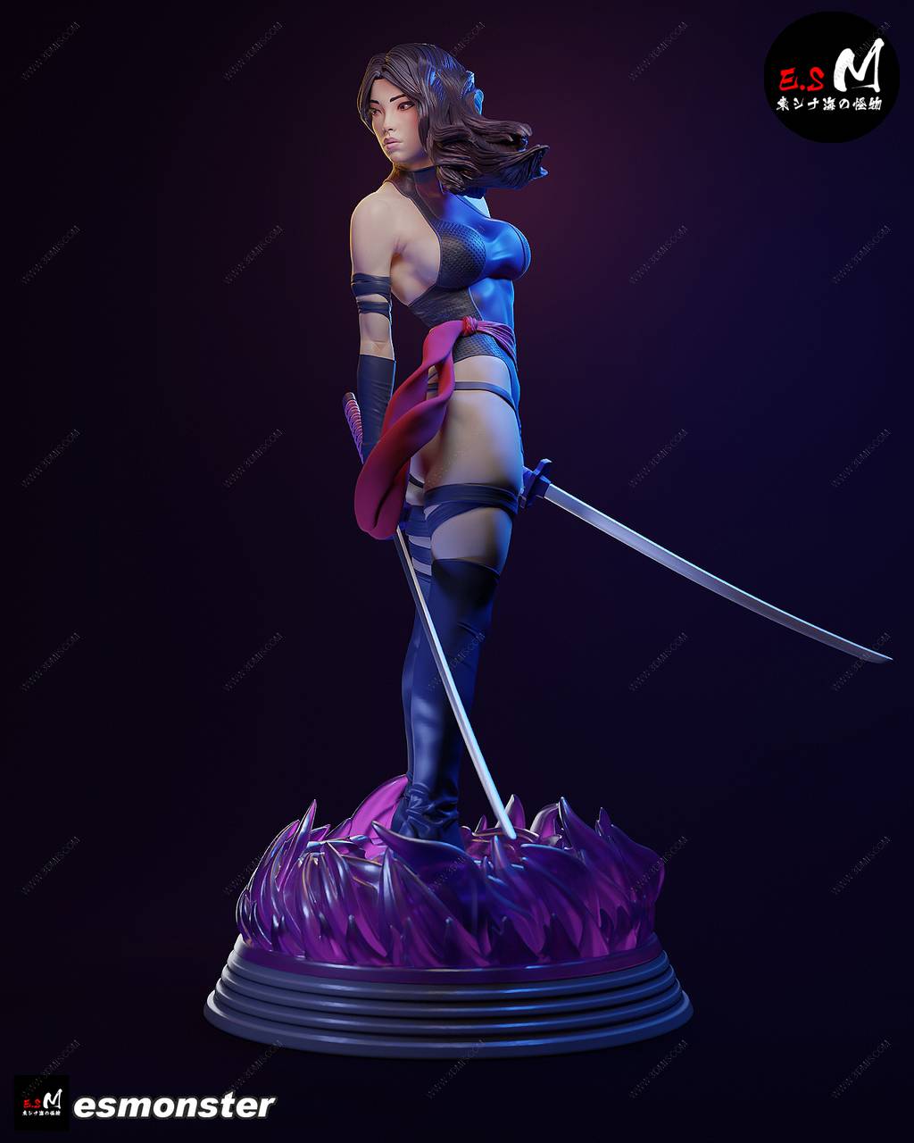 P站图纸印象馆 ESMonster 漫威 灵蝶 ESMonster 漫威 灵蝶