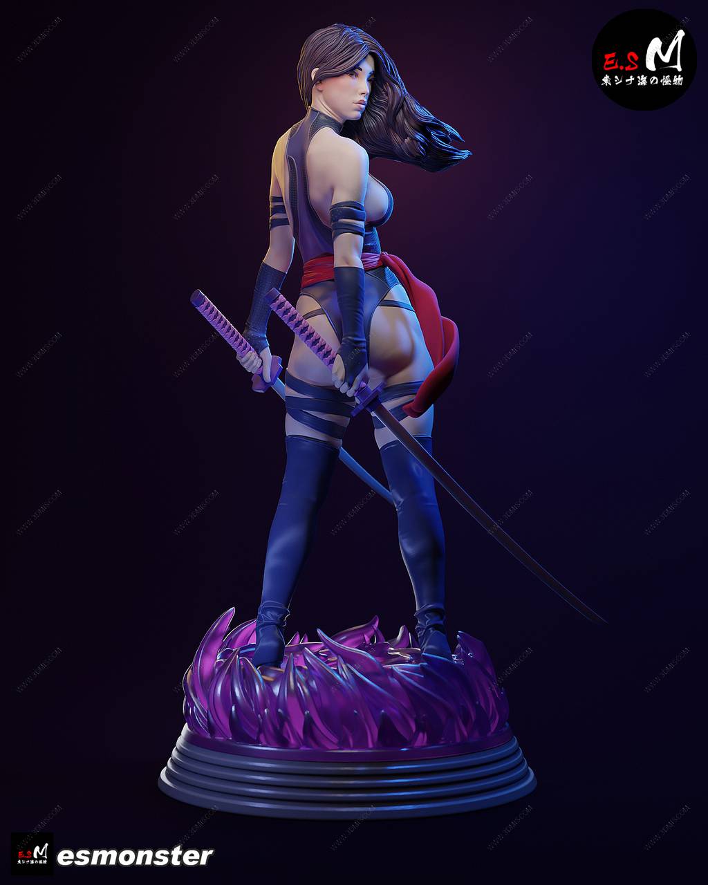 P站图纸印象馆 ESMonster 漫威 灵蝶 ESMonster 漫威 灵蝶