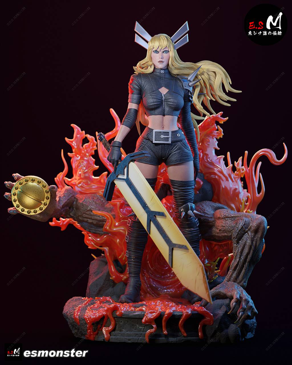 P站图纸印象馆 ESMonster 漫威 伊丽亚娜·拉斯普廷 ESMonster 漫威 伊丽亚娜·拉斯普廷