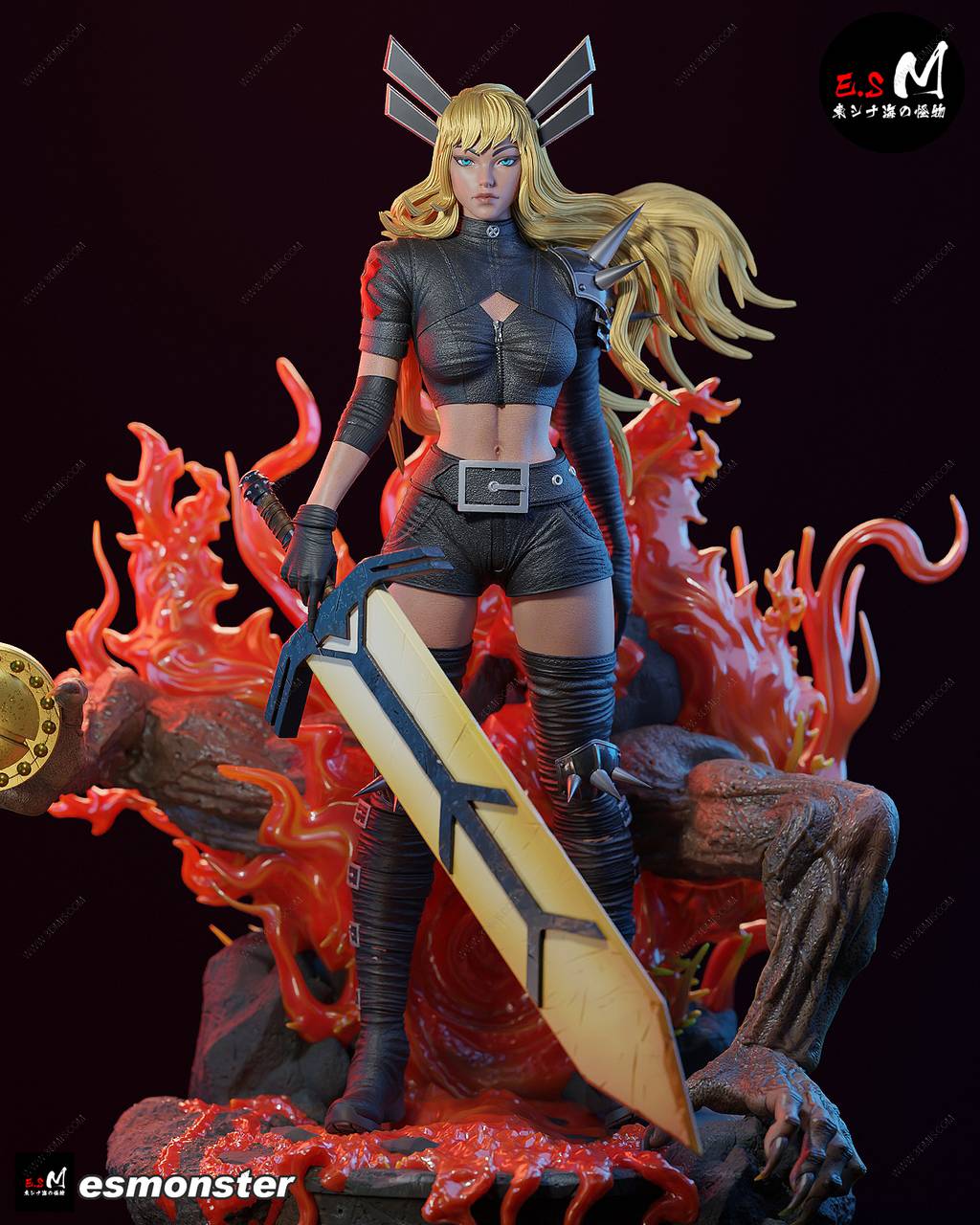 P站图纸印象馆 ESMonster 漫威 伊丽亚娜·拉斯普廷 ESMonster 漫威 伊丽亚娜·拉斯普廷