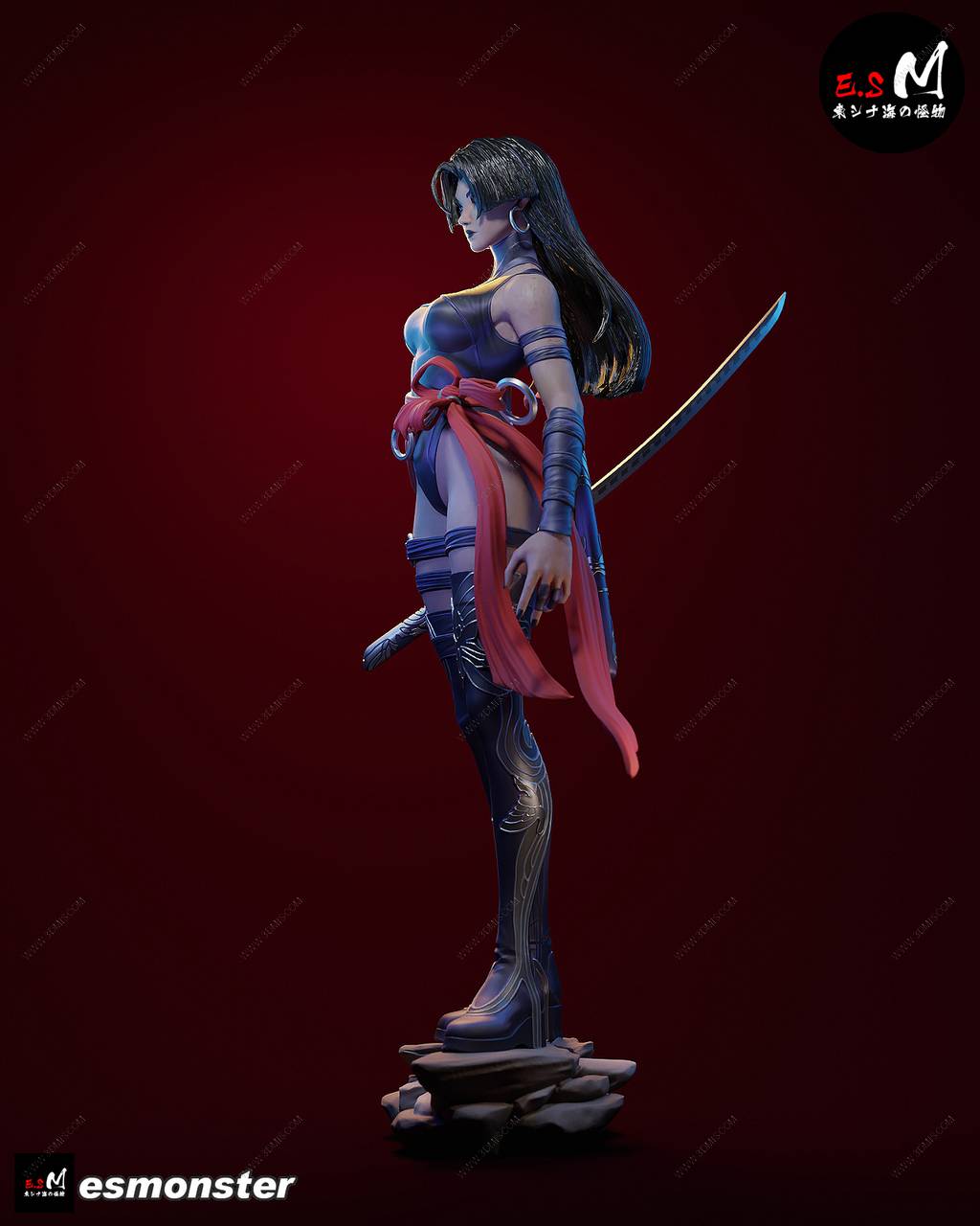 P站图纸印象馆 ESMonster 漫威 灵蝶 ESMonster 漫威 灵蝶