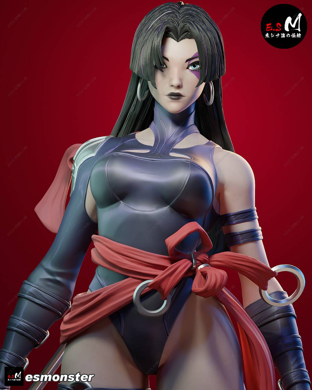 P站图纸印象馆 ESMonster 漫威 灵蝶 ESMonster 漫威 灵蝶