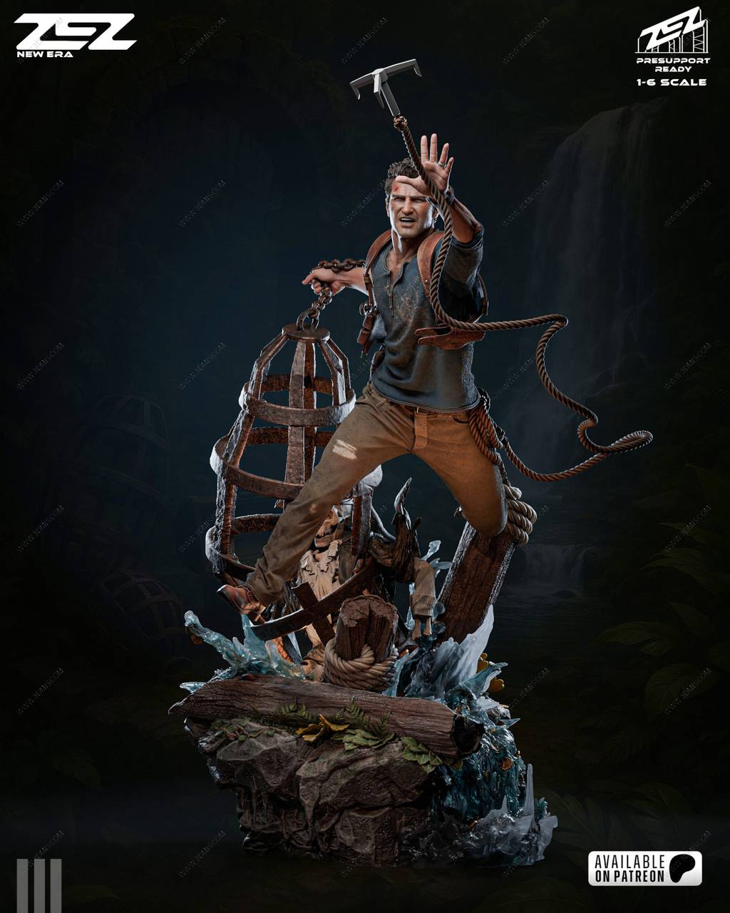 P站图纸印象馆 ZEZ STUDIOS 神秘海域 内森·德雷克 ZEZ STUDIOS 神秘海域 内森·德雷克