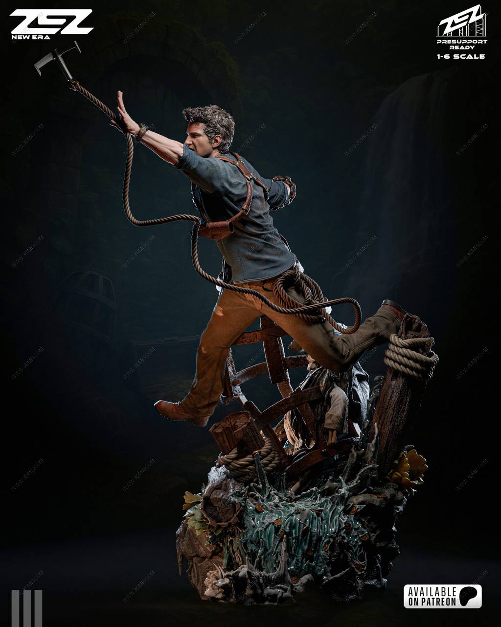 P站图纸印象馆 ZEZ STUDIOS 神秘海域 内森·德雷克 ZEZ STUDIOS 神秘海域 内森·德雷克