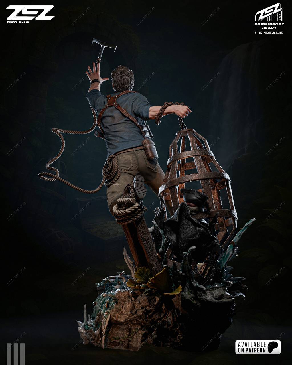 P站图纸印象馆 ZEZ STUDIOS 神秘海域 内森·德雷克 ZEZ STUDIOS 神秘海域 内森·德雷克