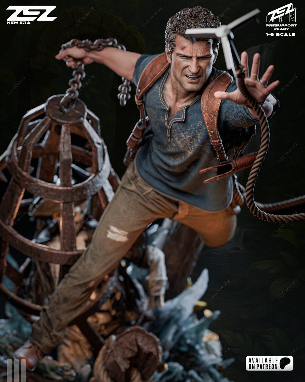 P站图纸印象馆 ZEZ STUDIOS 神秘海域 内森·德雷克 ZEZ STUDIOS 神秘海域 内森·德雷克