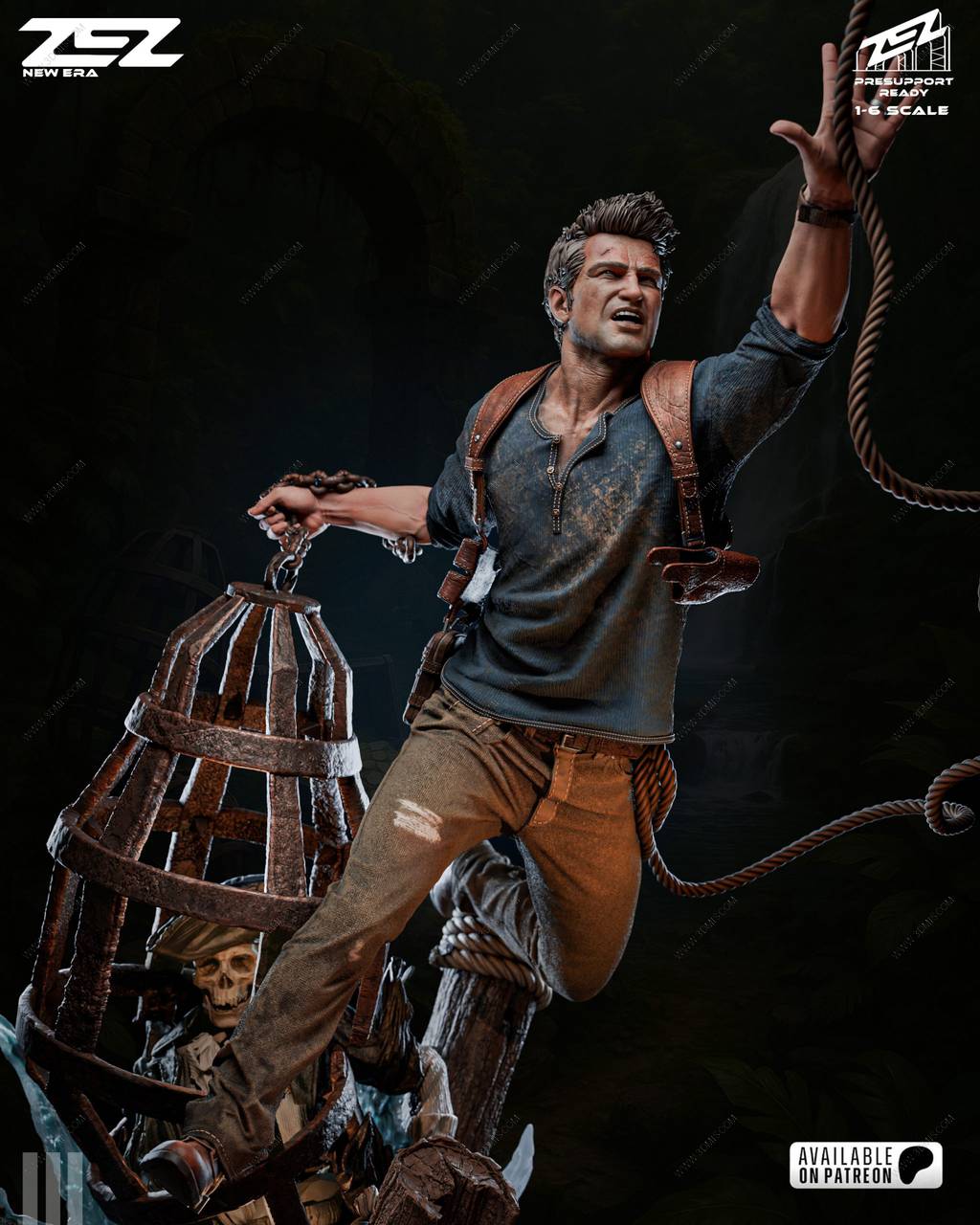 P站图纸印象馆 ZEZ STUDIOS 神秘海域 内森·德雷克 ZEZ STUDIOS 神秘海域 内森·德雷克