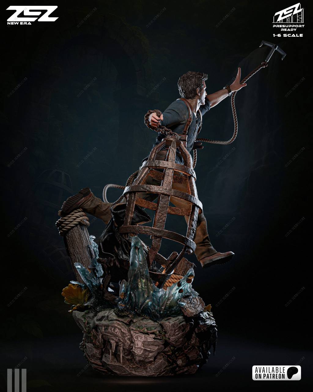 P站图纸印象馆 ZEZ STUDIOS 神秘海域 内森·德雷克 ZEZ STUDIOS 神秘海域 内森·德雷克