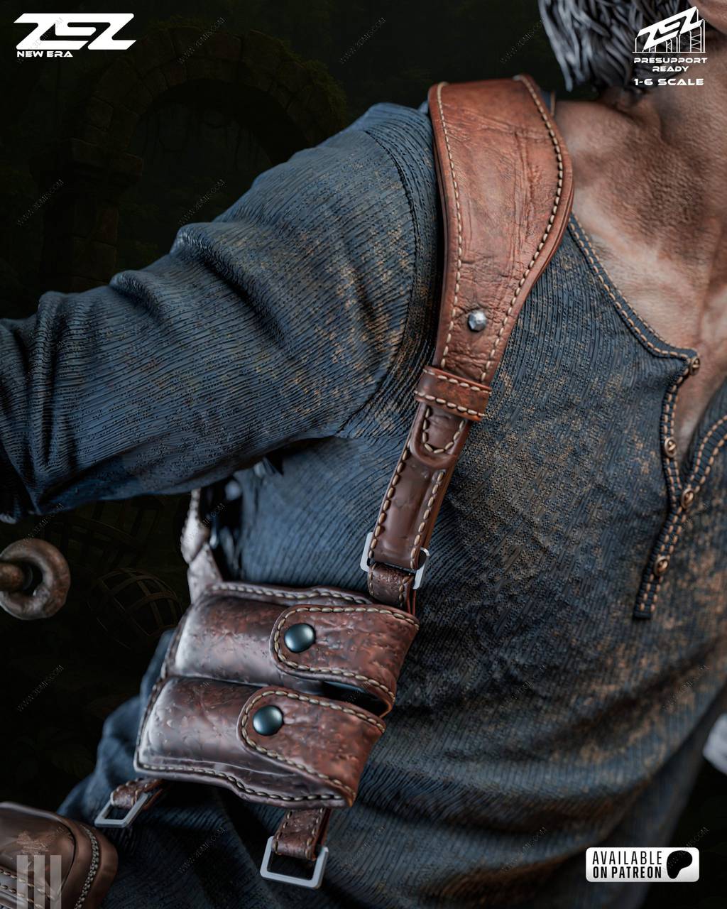 P站图纸印象馆 ZEZ STUDIOS 神秘海域 内森·德雷克 ZEZ STUDIOS 神秘海域 内森·德雷克