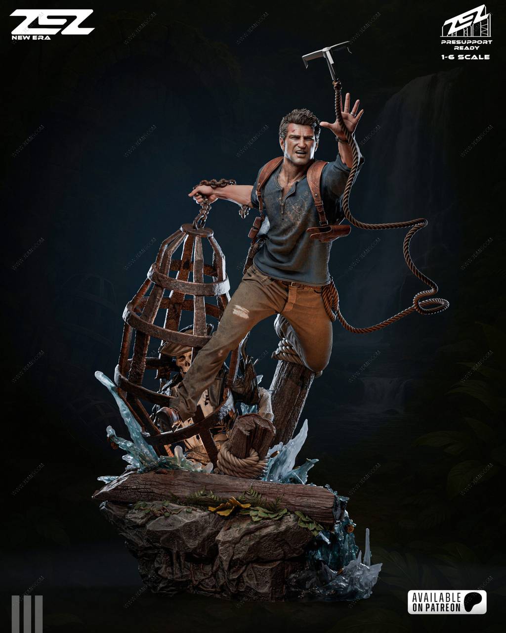 P站图纸印象馆 ZEZ STUDIOS 神秘海域 内森·德雷克 ZEZ STUDIOS 神秘海域 内森·德雷克