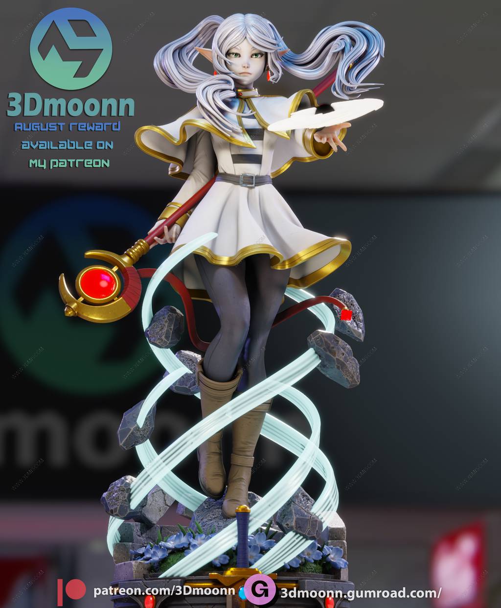 P站图纸印象馆 3Dmoonn 葬送的芙莉莲 芙莉莲 3Dmoonn 葬送的芙莉莲 芙莉莲