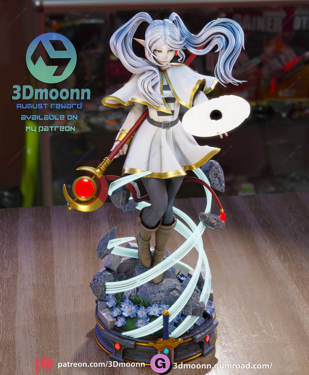 P站图纸印象馆 3Dmoonn 葬送的芙莉莲 芙莉莲 3Dmoonn 葬送的芙莉莲 芙莉莲