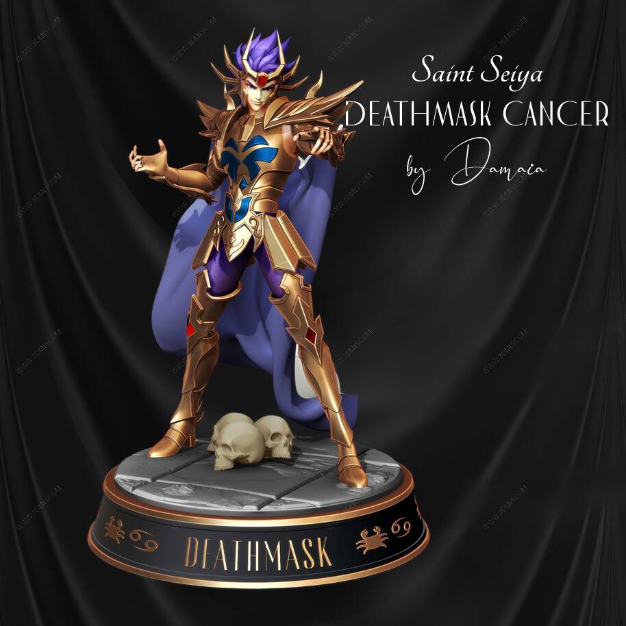 P站图纸印象馆 圣斗士星矢 巨蟹座 迪斯马斯克 圣斗士星矢 巨蟹座 迪斯马斯克