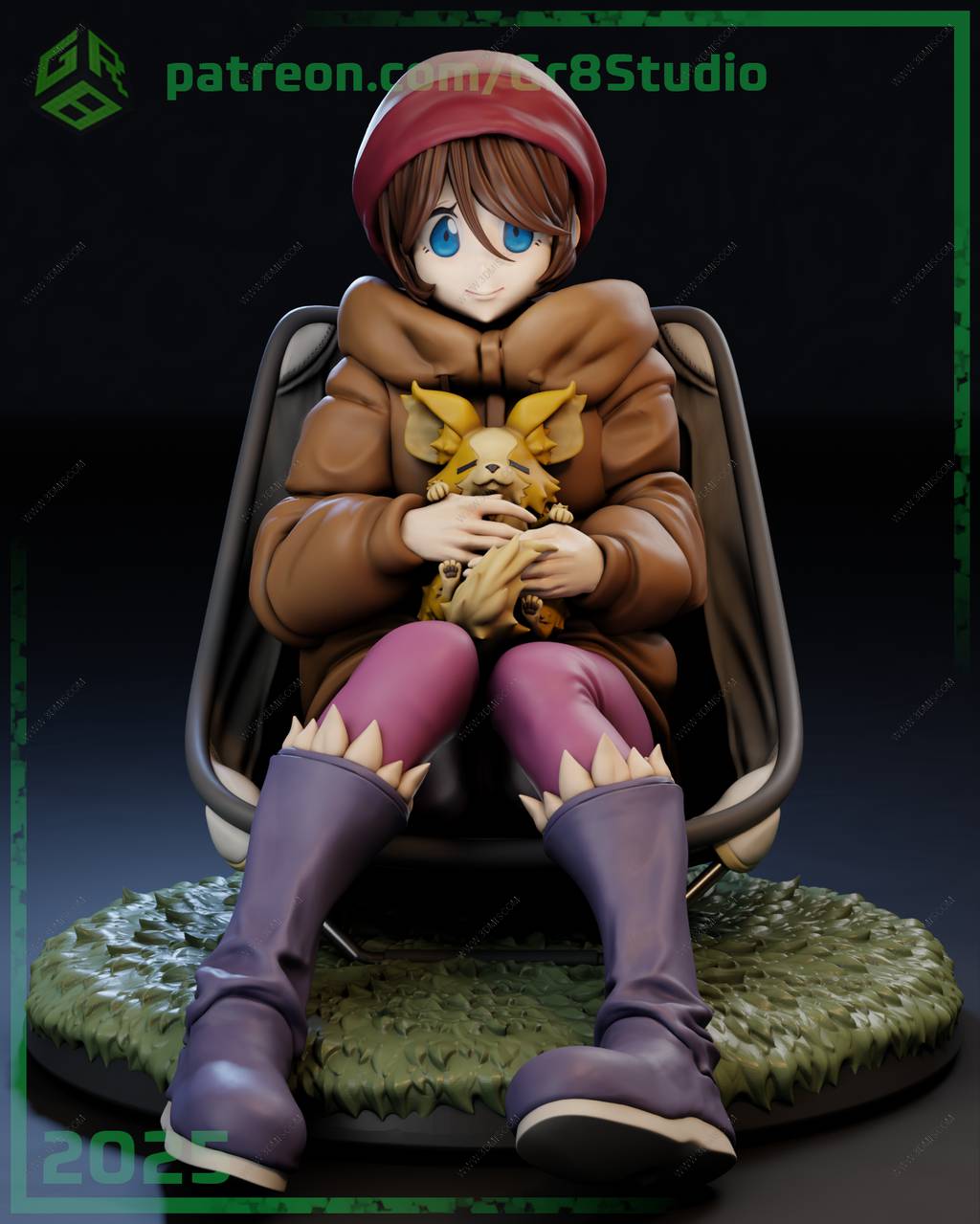 P站图纸印象馆 摇曳露营 齐藤惠那 摇曳露营 齐藤惠那