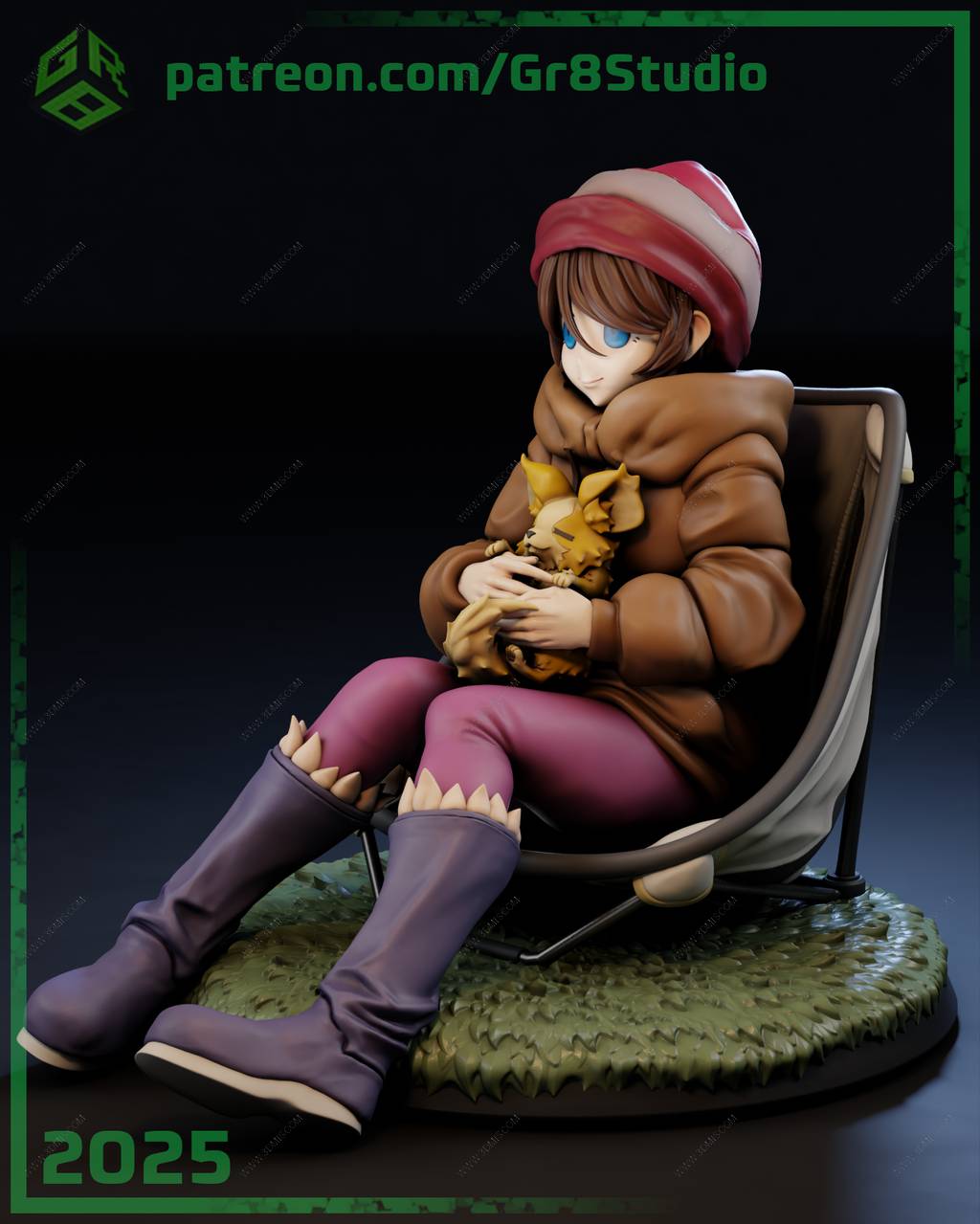 P站图纸印象馆 摇曳露营 齐藤惠那 摇曳露营 齐藤惠那