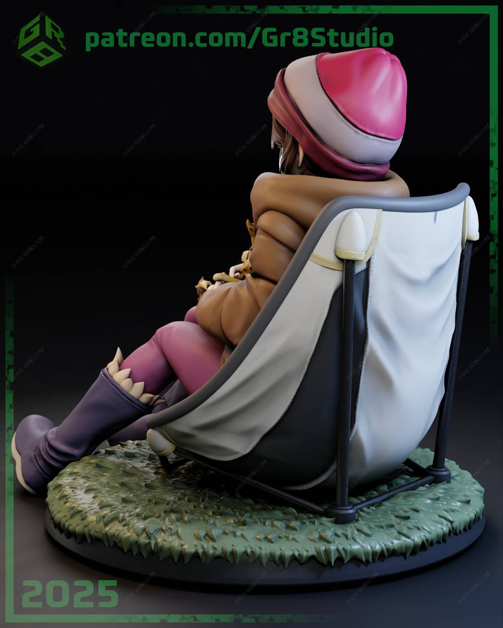 P站图纸印象馆 摇曳露营 齐藤惠那 摇曳露营 齐藤惠那