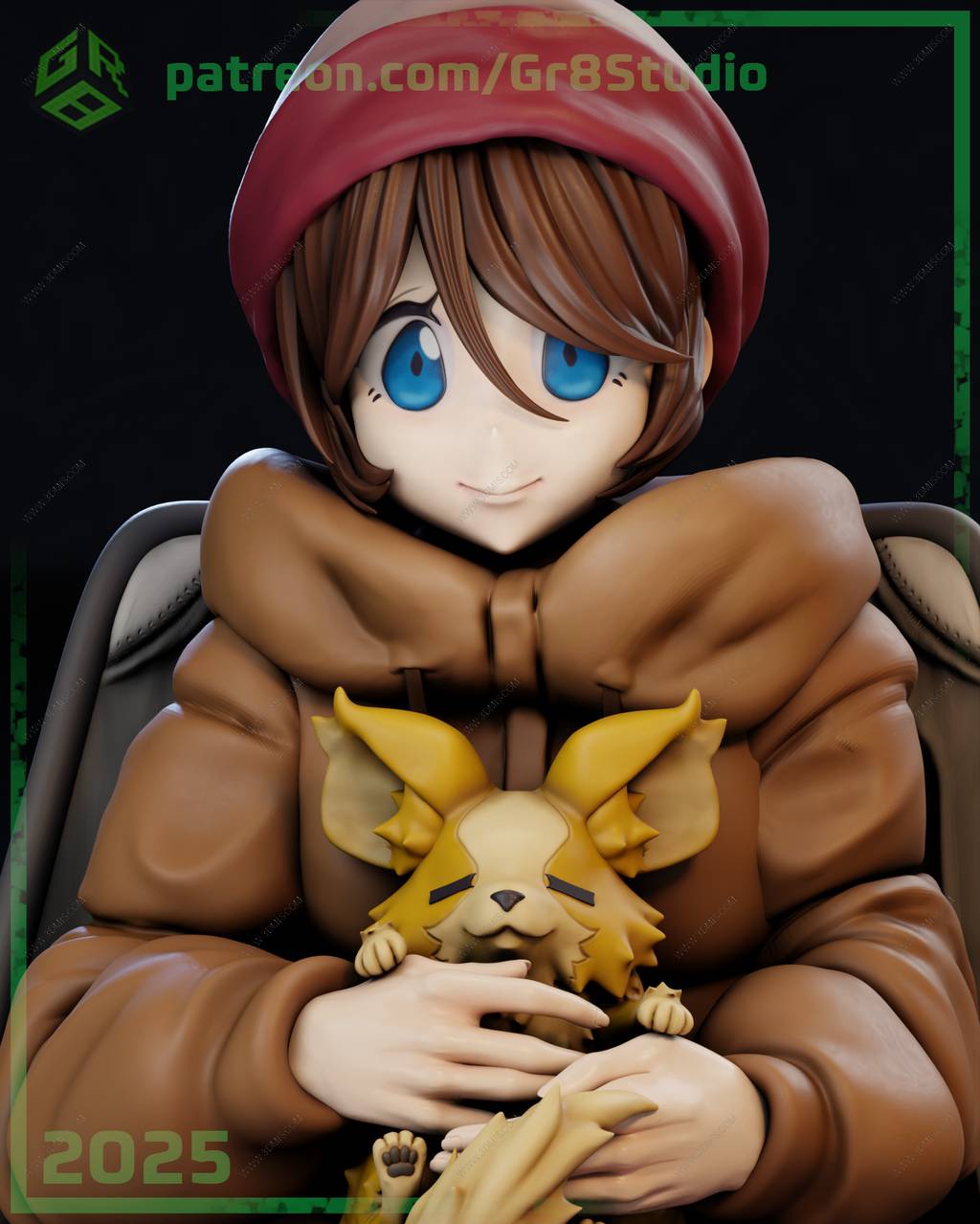 P站图纸印象馆 摇曳露营 齐藤惠那 摇曳露营 齐藤惠那