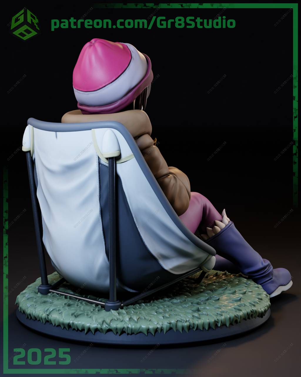 P站图纸印象馆 摇曳露营 齐藤惠那 摇曳露营 齐藤惠那