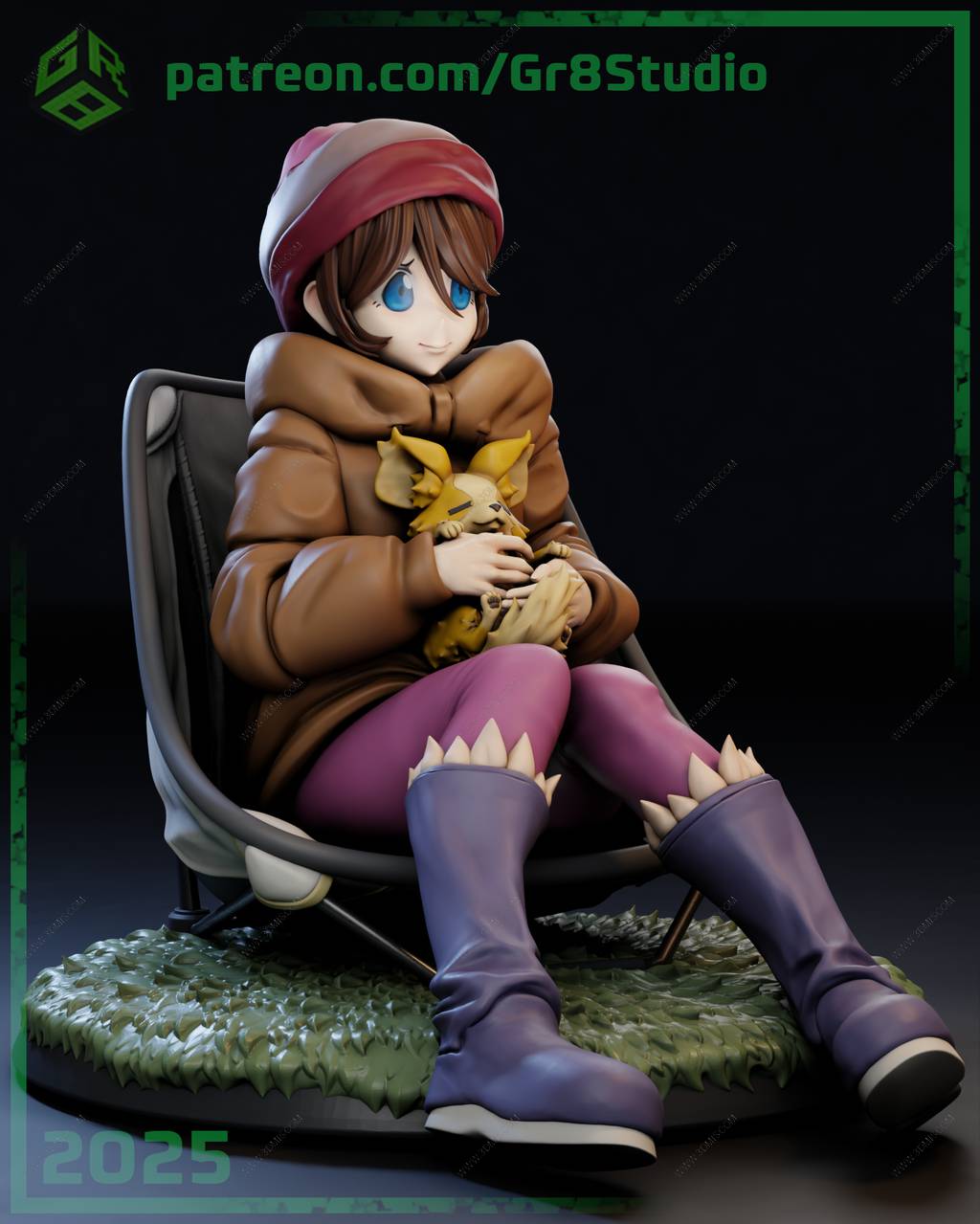 P站图纸印象馆 摇曳露营 齐藤惠那 摇曳露营 齐藤惠那