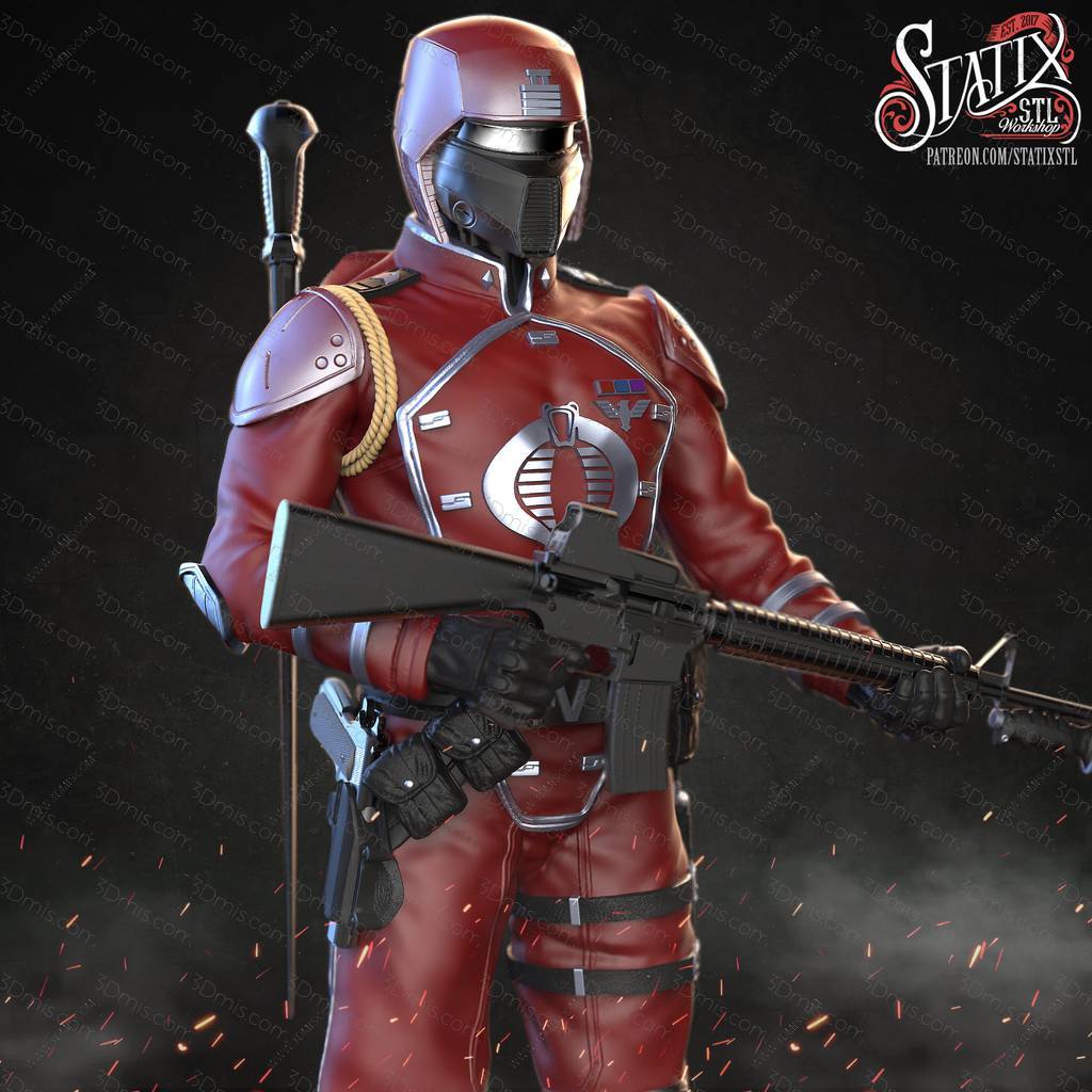 P站图纸印象馆 STATIX 特种部队 红衣卫兵 STATIX 特种部队 红衣卫兵