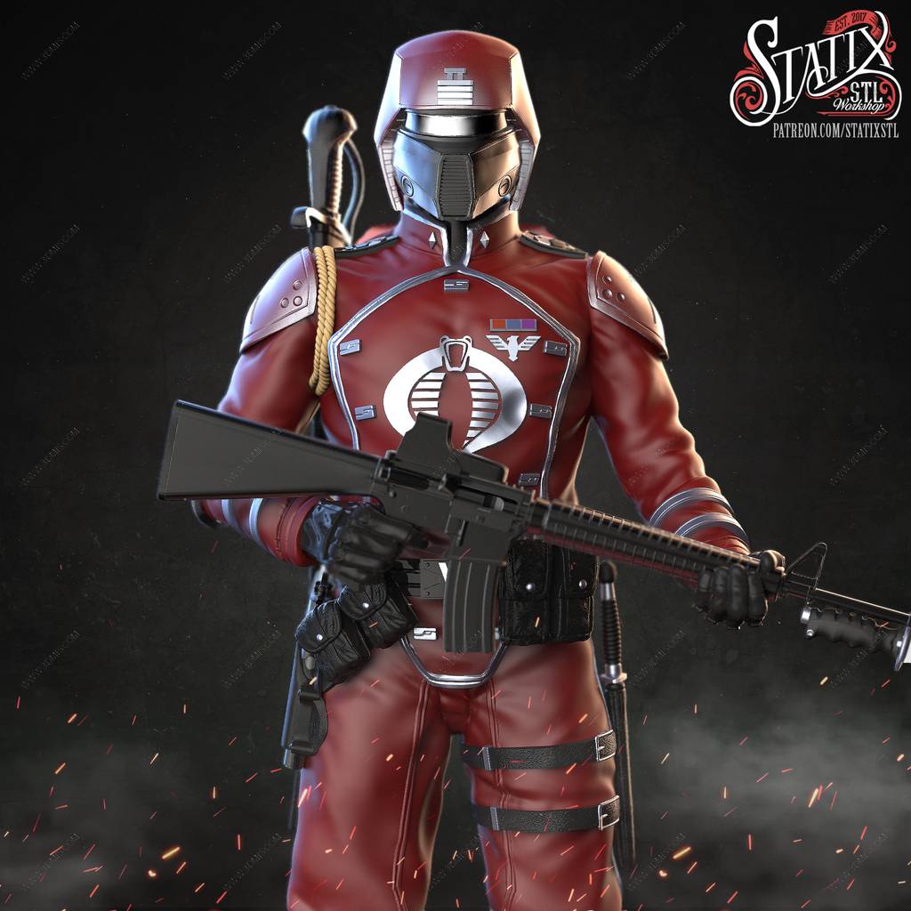 P站图纸印象馆 STATIX 特种部队 红衣卫兵 STATIX 特种部队 红衣卫兵