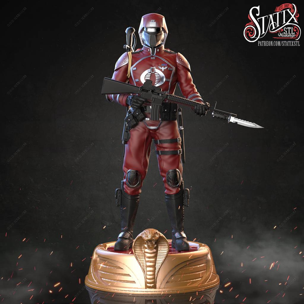 P站图纸印象馆 STATIX 特种部队 红衣卫兵 STATIX 特种部队 红衣卫兵