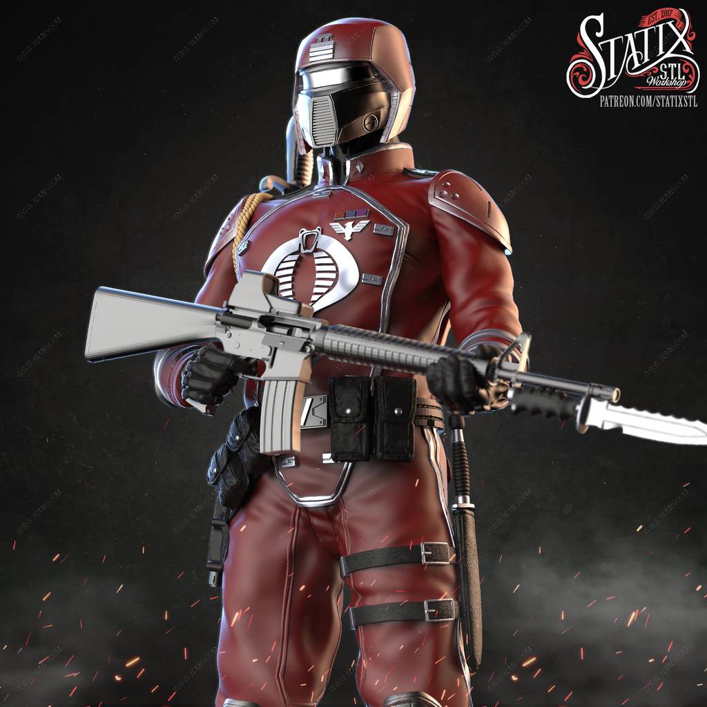 P站图纸印象馆 STATIX 特种部队 红衣卫兵 STATIX 特种部队 红衣卫兵